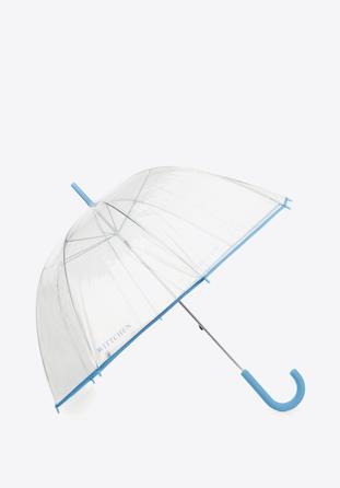 Clear dome umbrella, sky blue, PA-7-190-TN, Photo 1