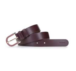 Women's leather belt, violet, 92-8D-302-2-2X, Photo 1