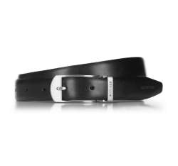 Men's belt, black, 70-8M-003-1-10, Photo 1