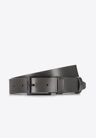 Men's belt, grey, 88-8M-307-8-11, Photo 1