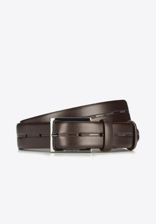 Men's belt, brown, 89-8M-309-4-12, Photo 1