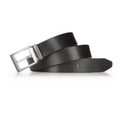 Men's belt, black, 70-8M-004-1-11, Photo 1