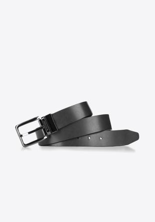 Men's belt, black-brown, 70-8M-005-1-12, Photo 1