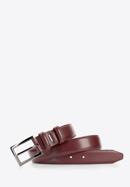 Men's belt, burgundy, 87-8M-307-2-11, Photo 2