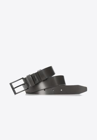 Men's belt, grey, 88-8M-307-8-11, Photo 1