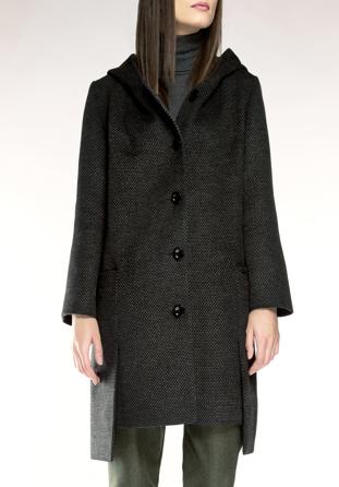 Women's coat, grey, 85-9W-100-8-2X, Photo 1