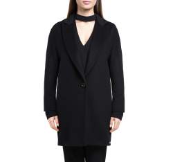 Women's coat, black, 84-9W-103-1-2X, Photo 1