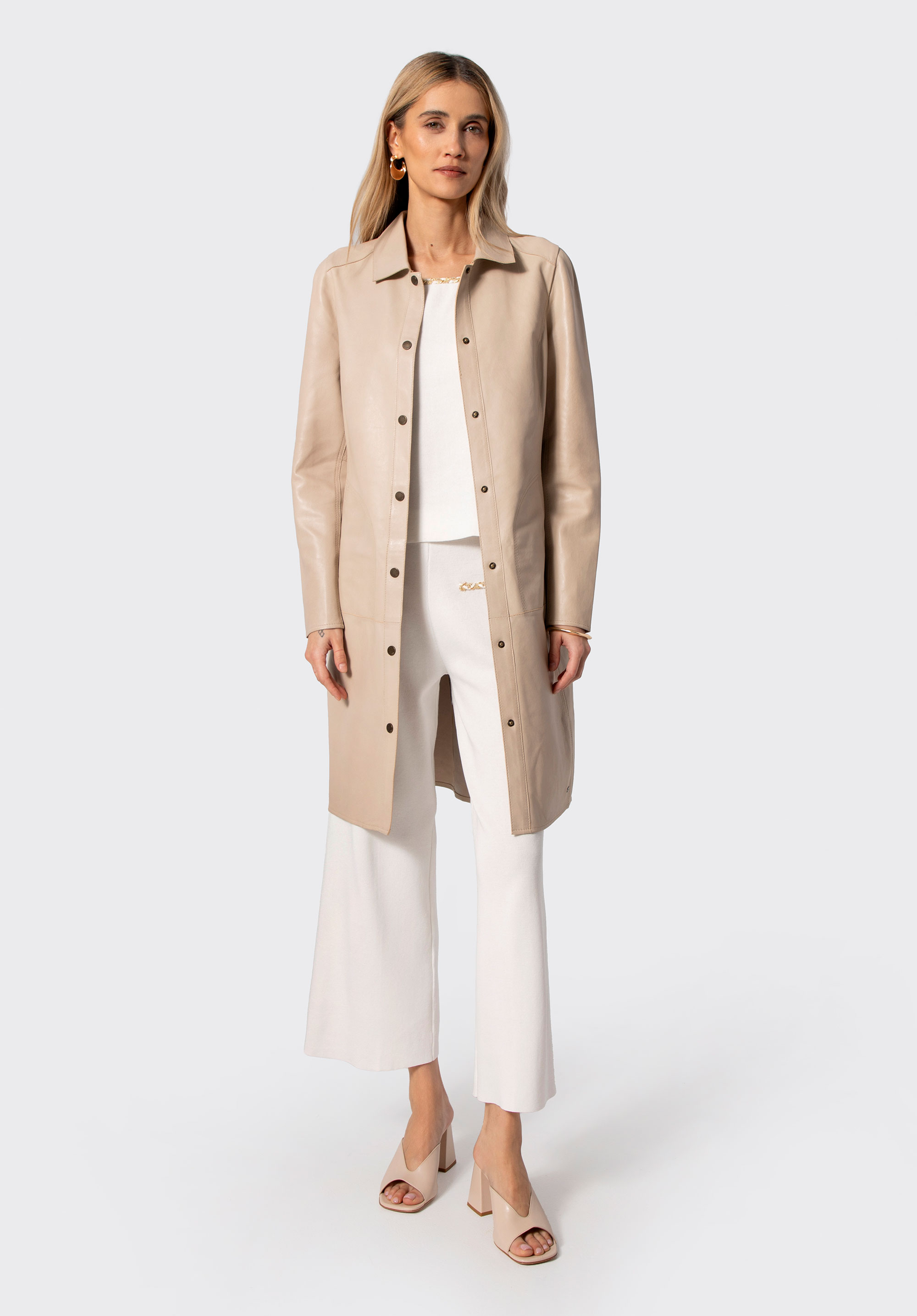 Jacket, cream, 102-09-403-0-L, Photo 1