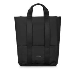 Męski plecak na laptopa 15,6” nowoczesny, czarny, 92-3P-907-7, Zdjęcie 1