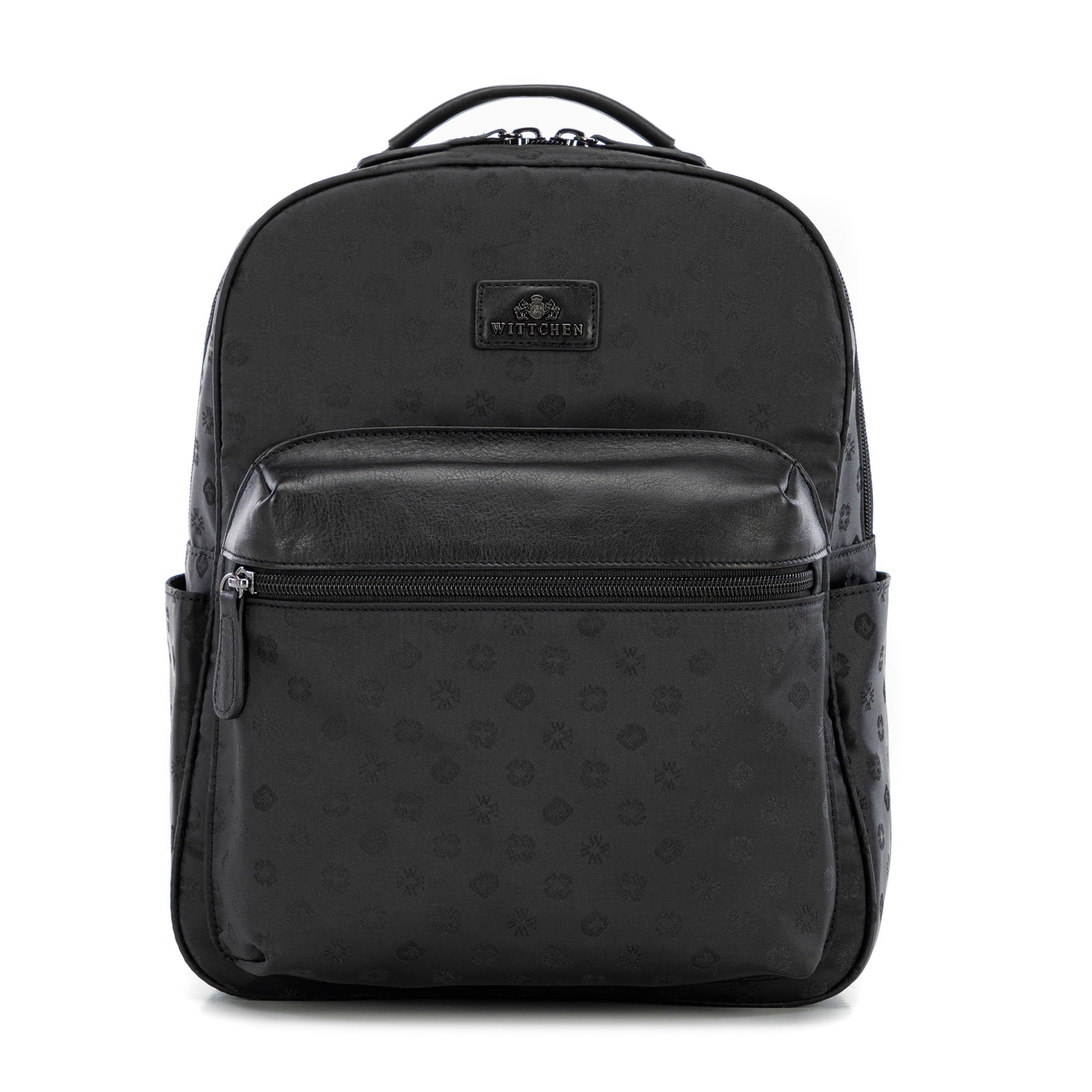 E-shop Čierny luxusný batoh WITTCHEN 98-4E-906-1