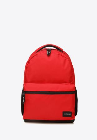 Large basic backpack, red-black, 56-3S-927-30, Photo 1