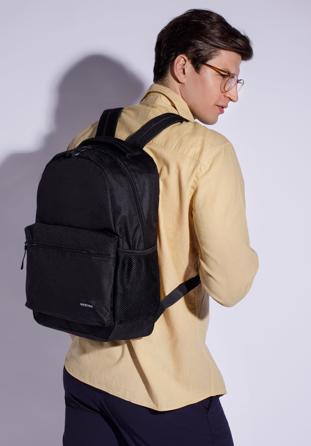 Large basic backpack, black, 56-3S-927-10, Photo 1