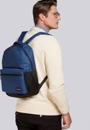 Large basic backpack, navy blue, 56-3S-927-77, Photo 9