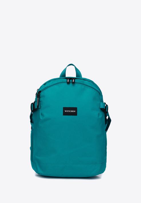 Small basic backpack, turquoise, 56-3S-937-95, Photo 1