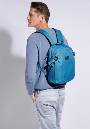 Small basic backpack, turquoise, 56-3S-937-85, Photo 1