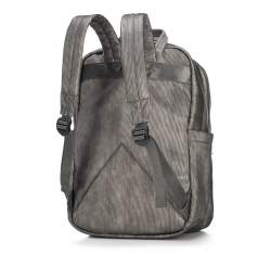 MÄ™ski plecak z kieszeniÄ… na laptopa 15,6" metaliczny, szary, 89-3P-113-8, ZdjÄ™cie 1