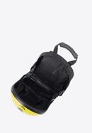 Plecak dla dzieci, czarno-żółty, 56-3K-005-B, Zdjęcie 3