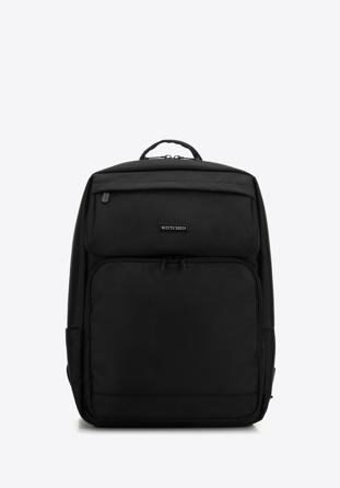 Men's 15,6” laptop backpack, black, 98-3P-101-1DD, Photo 1