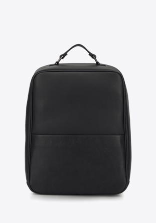 Plecak na laptopa 15,6” z gładką kieszenią, czarny, 95-3P-008-1, Zdjęcie 1