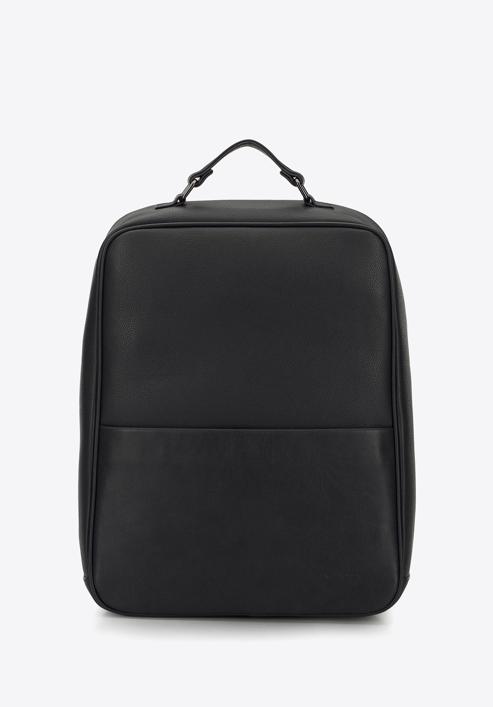 Plecak na laptopa 15,6” z gładką kieszenią, czarny, 95-3P-008-7, Zdjęcie 1