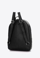 Leather laptop backpack, black, 97-3U-007-5, Photo 2