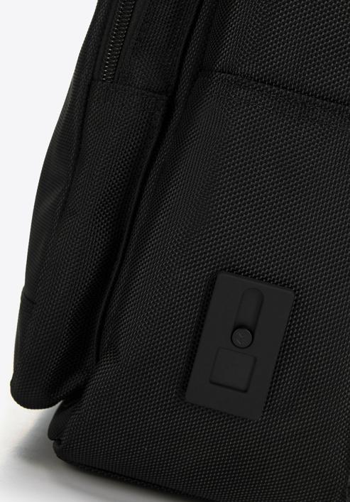 Men's 15,6” laptop backpack, black, 98-3P-101-8, Photo 5