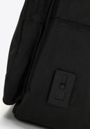 Męski plecak na laptopa 15,6” z dwiema kieszeniami na froncie, czarny, 98-3P-101-1DD, Zdjęcie 5