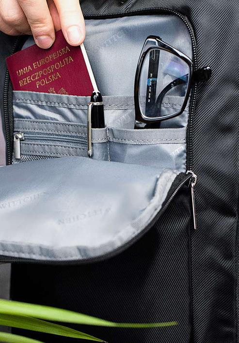 Multifunctional travel backpack, black, 56-3S-706-90, Photo 13