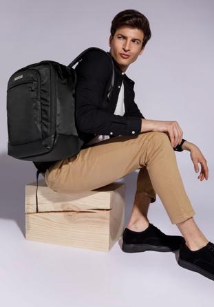 Multifunctional travel backpack, black, 56-3S-706-10, Photo 1