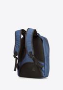 Plecak podróżny z kieszenią na laptopa basic, niebieski, 56-3S-589-90, Zdjęcie 2