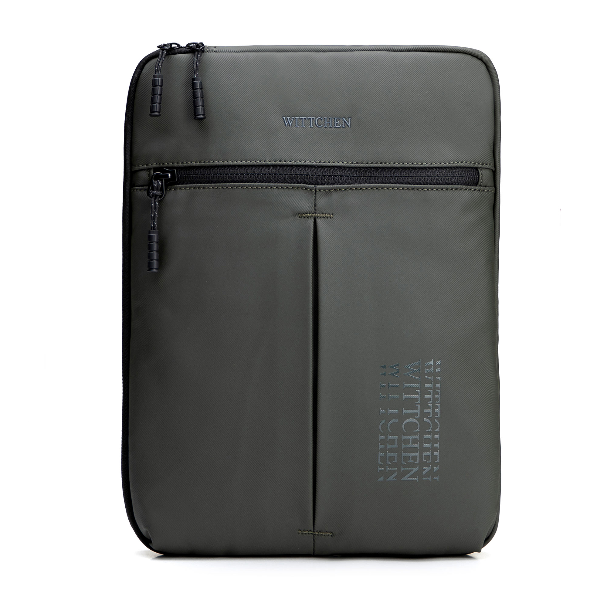 Puzdro na notebook 13"/14" z polyesteru khaki 102-3P-808-8, Vyberte variant khaki