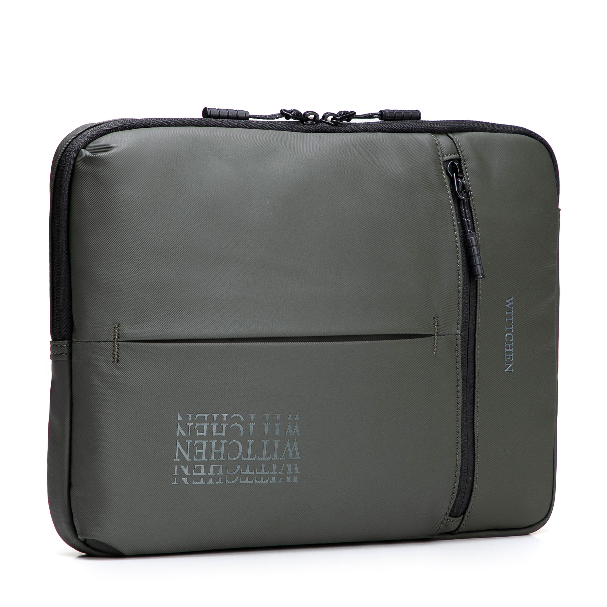 Puzdro na notebook 13"/14" z polyesteru khaki 102-3P-808-8, Vyberte variant khaki