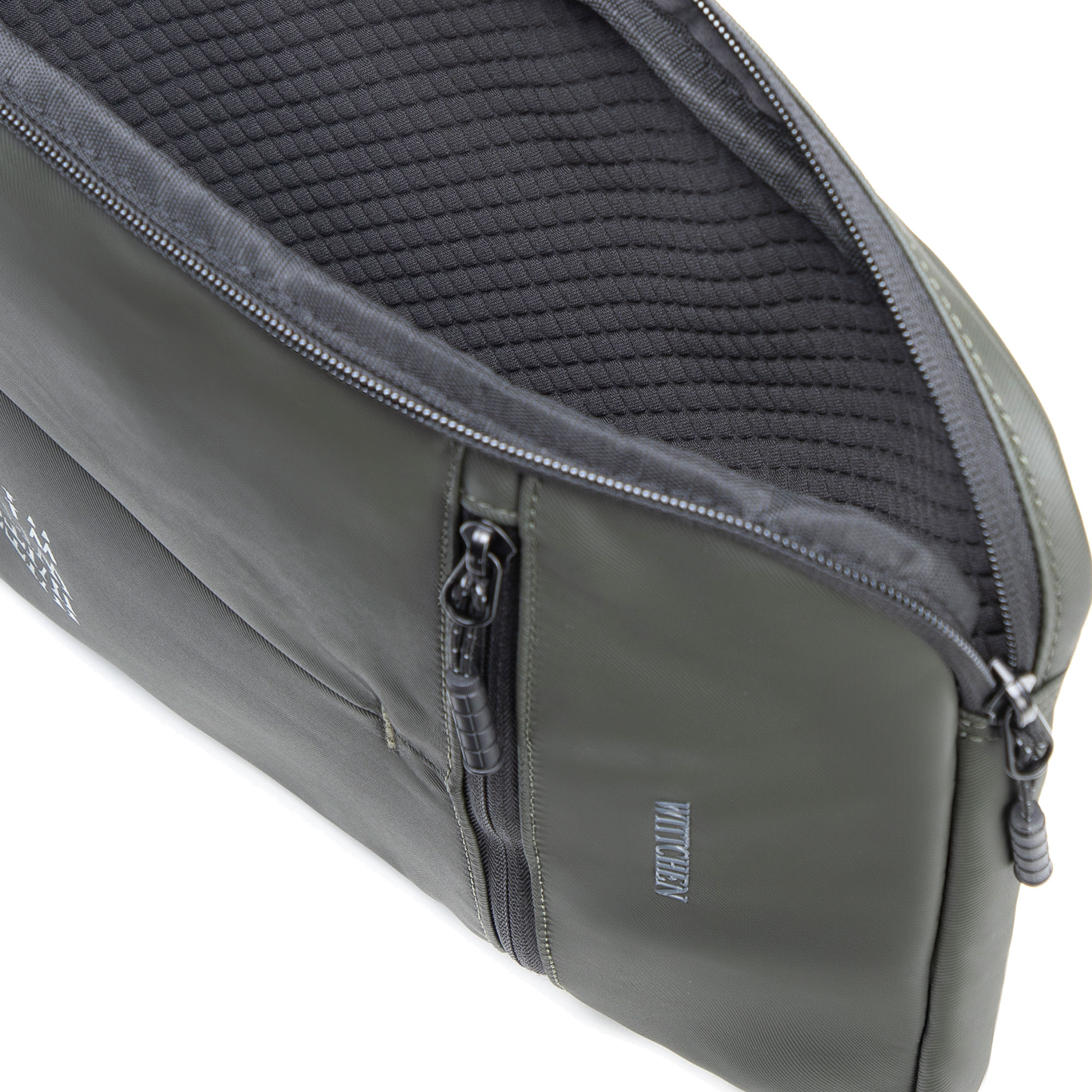 Puzdro na notebook 13"/14" z polyesteru khaki 102-3P-808-8, Vyberte variant khaki