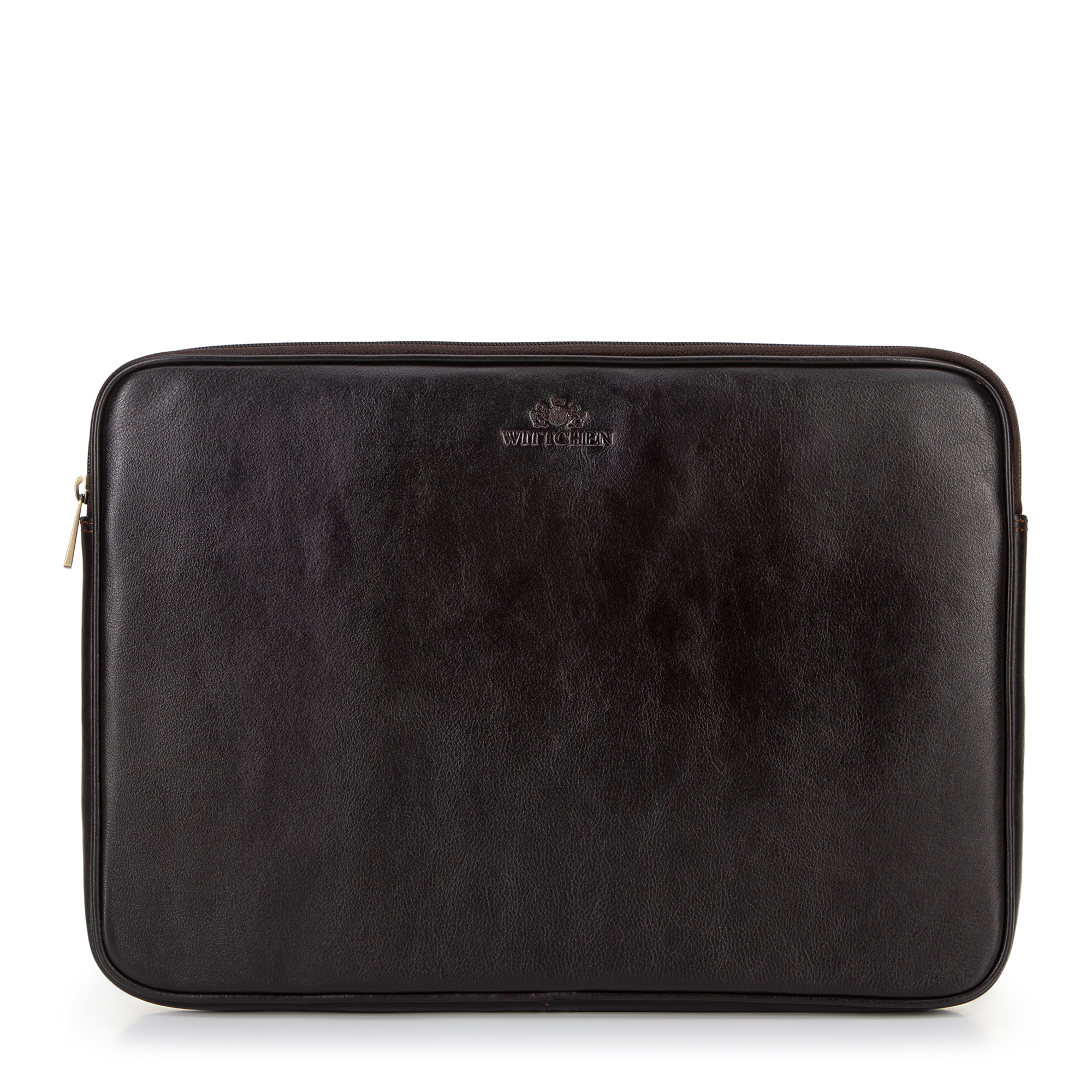 Puzdro na notebook 15,6” z pravej kože, tmavohnedé 16-2-001-4