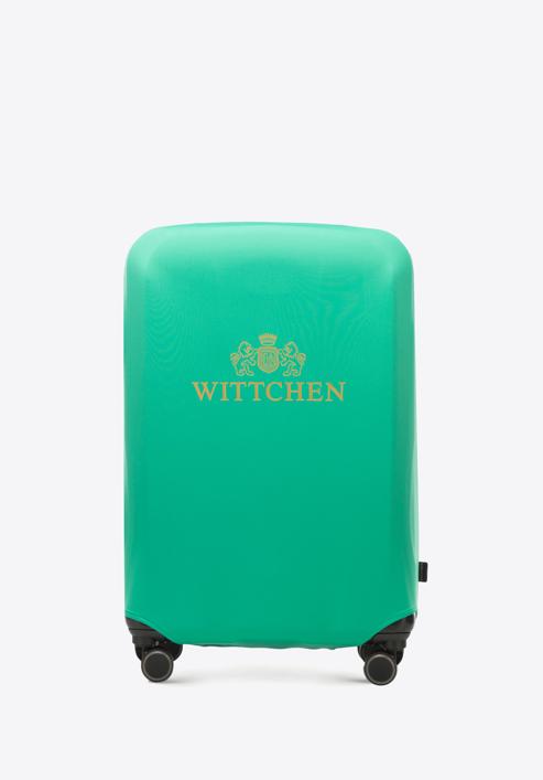 Pokrowiec na walizkę dużą, zielony, 56-30-033-X35, Zdjęcie 1