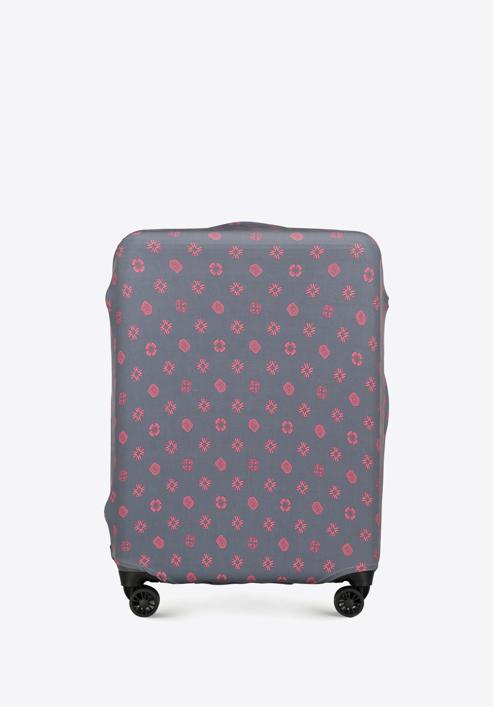 Medium luggage cover, grey-pink, 56-30-032-85, Photo 1