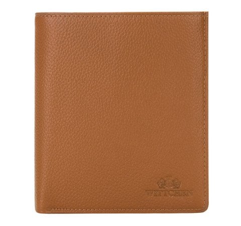 Середній чоловічий шкіряний гаманець 02-1-139-5L