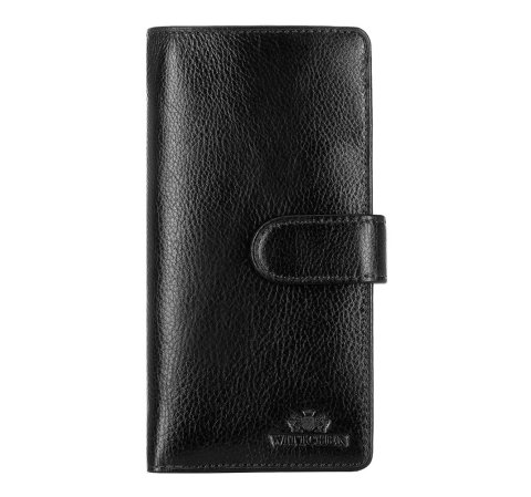 Жіночий шкіряний гаманець середнього розміру 21-1-028-10