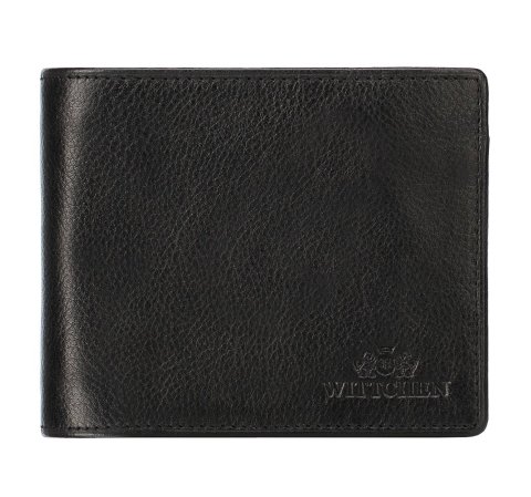Чоловічий шкіряний гаманець з двома застібками-блискавками 21-1-040-12L