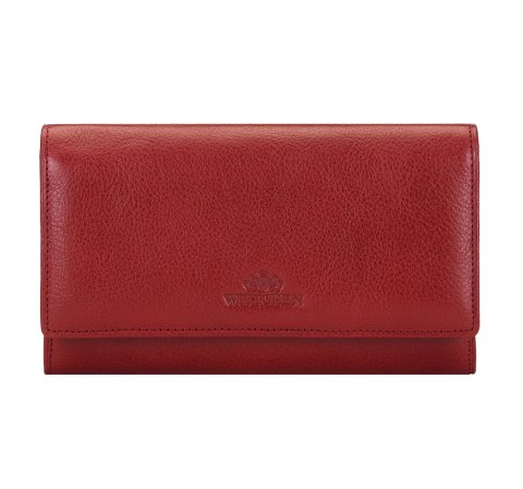 Жіночий горизонтальний шкіряний гаманець 21-1-235-3L