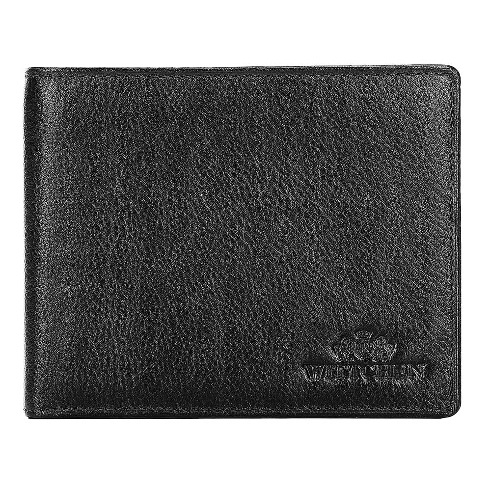 E-shop Klasická kožená peňaženka s výklopným panelom.