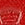 червоний - Жіночий шкіряний гаманець з тисненням логотипу - 26-1-443-3