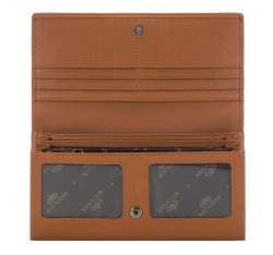 Duży skórzany portfel damski, jasny brąz, 02-1-052-5L, Zdjęcie 1