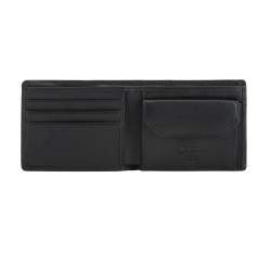 Skórzany portfel męski, czarny, 02-1-236-1L, Zdjęcie 1