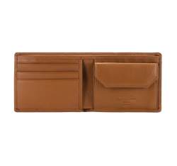 Medium-sized wallet, light brown, 02-1-236-5L, Photo 1