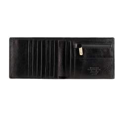 Men's leather tri-fold wallet, black, 21-1-262-10, Photo 1