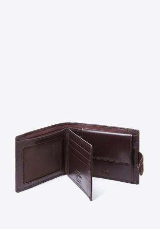 Medium-sized leather wallet, dark brown, 14-1-115-L4, Photo 1