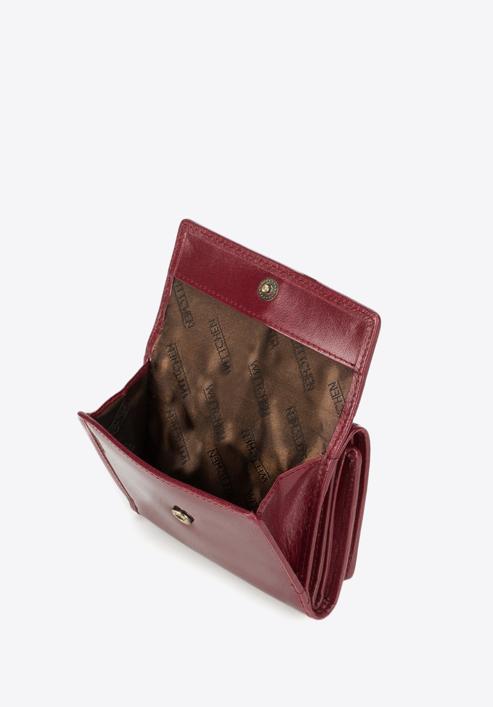 Louis Quatorze maroon 2 fold wallet, Women's Fashion, Bags