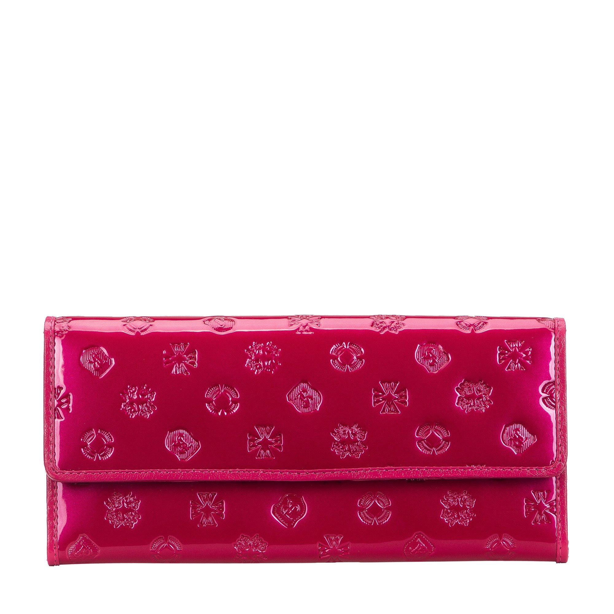 E-shop Dámska lakovaná peňaženka s monogramom 34-1-413-PP