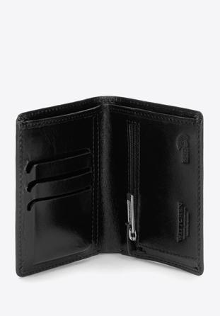 Leather RFID wallet with logo, black, 26-1-435-1, Photo 1
